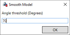 Smooth Model Dialog