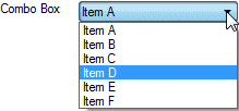 Image showing how items are displayed