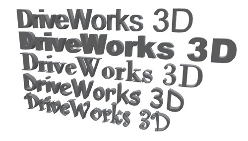3D Text Example