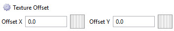 Appearance Texture Offset Image showing the Texture Offset user interface in a 3D Document