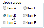 Image showing how items are displayed