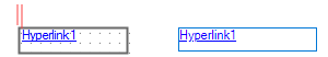 Image showing padding removed on the Hyperlink control.